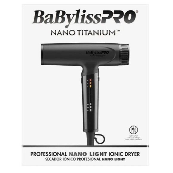 BaByliss PRO Other - BaBylissPRO Nano Titanium Matte Black Light Ionic High-Speed Dryer | BNTC9200MB